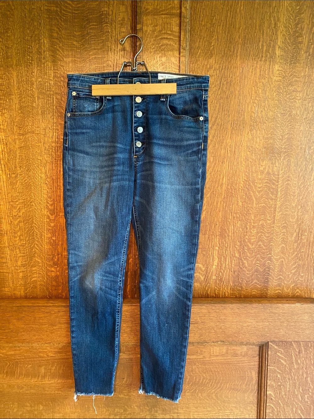 Rag and bone Nina high rise skinny jeans Sz 30